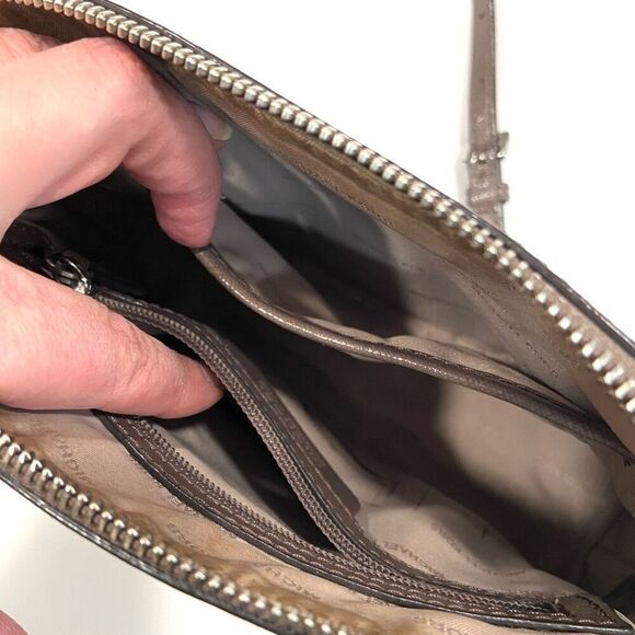 MICHAEL KORS Saffiano Leather Dome Crossbody - Picture 13 of 16